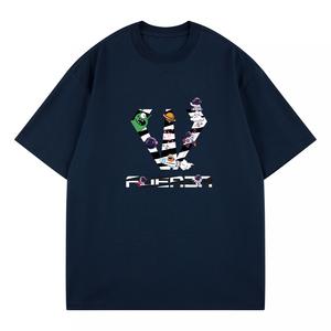 Футболка унисекс FUERZA, синий