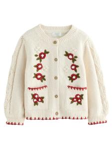 Вязаный кардиган Next, экрю