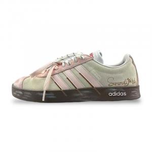 Adidas VL COURT 2.0 устойчивые к истиранию низкие кроссовки German Army женские Pink