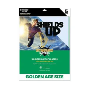 Toploader - Размер комикса Золотого века (5), Miscellaneous Storage (Ironguard Supplies)