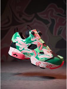 Кроссовки EO-INSTAPUMP FURY 94 100239571 Reebok, зеленый