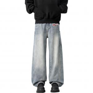 Джинсы Unisex Moderate Straight Fit WARRIOR, nostalgic (diy badge)