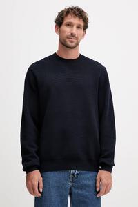 Хлопковый свитер Armani Exchange, темно-синий