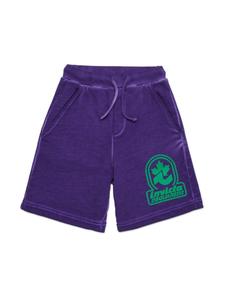 Спортивные шорты с логотипом DSQUARED2 KIDS, фиолетовый