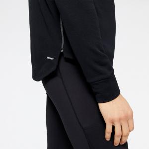 Футболка nb heat grid с застежкой-молнией на половину длины New Balance, цвет bk