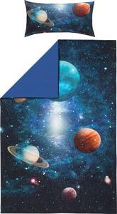 Двустороннее постельное белье 204632 2 шт. Erwin Müller, синий