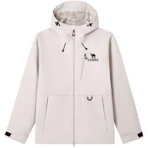 Ветровка мужская All weather Urban Living/Travel/Commuting Waterproof, Windproof и Breathable CAMEL, oak серый