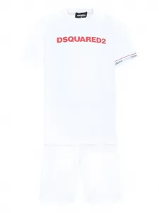 Пижама с логотипом Dsquared2 Kids, белый