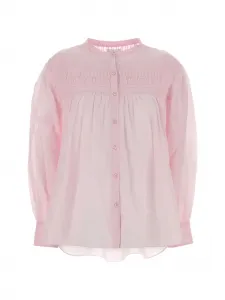 Блузка Plalia с длинными рукавами Marant Etoile, розовый