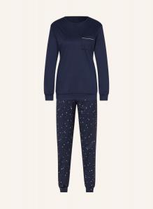 Пижама сладкие сновидения CALIDA, темно-синий/белый