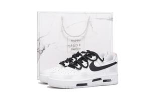 Nike Кроссовки Air Force 1 Coverage с низким верхом, противоскользящие и износостойкие, для скейтбординга, унисекс, белые