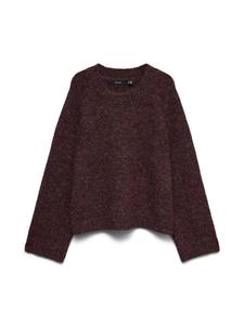 VERO MODA Свитер 'VMIngrid' в цвете Wine Red