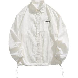 Рубашка унисекс Jeep, слоновая кость