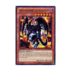 CCG Архидемон Гилфера (Редкий), Yu-Gi-Oh - Legendary Collection 3 - Singles