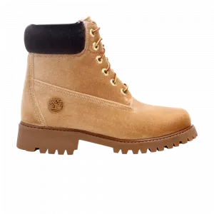 Ботинки Off-White x Timberland Wmns 6 Inch, желто-коричневый