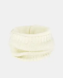 Девичий жаккардовый воротник с фольгой Kids El Corte Inglés, белый