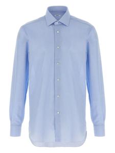 Рубашка из хлопка Barba, синий
