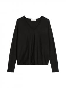 Большой свитер тонкой вязки черного цвета Marc O'Polo