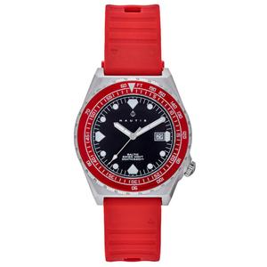 Часы Baltic с ремешком и датой Nautis, бордовый