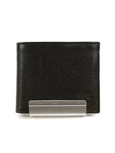 Кожаный кошелек Il Bisonte двойного сложения.