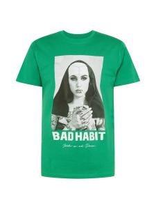 Рубашка Mister Tee Bad Habit, зеленый