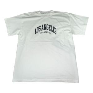 Футболка los angeles city t-shirt 'white' Balenciaga, белый