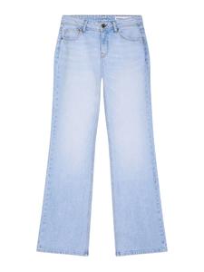 Bershka Джинсы-клеш в светло-голубом цвете