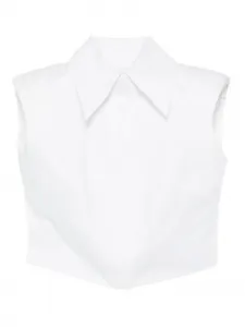 Рубашка с заостренным воротником Vestiaire D'Un Oiseau Libre, белый