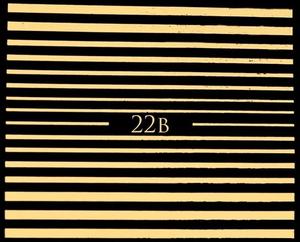 Водные наклейки металлизированные для ногтей - № 22Б., Raisin