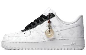 Мужские кроссовки для скейтбординга Nike Air Force 1 Low, черное и белое