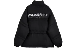 F426 Пуховик зимний унисекс, Night Black