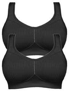 SUSA Бюстгальтер Minimiser 'Cremona' в черном цвете