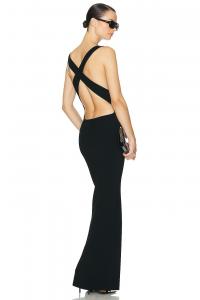 Трикотажное платье Ianli Helsa, черный