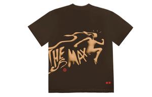 Футболка унисекс коричневая Travis Scott, коричневый