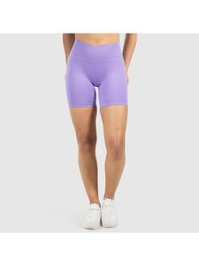 Шорты Nomeli Scrunch фиолетового цвета SMILODOX