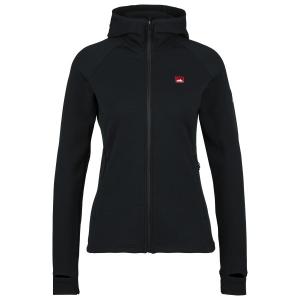 Женская мериносовая флисовая куртка römersteinbf. zip hoody -flece jacket Bergfreunde, черный