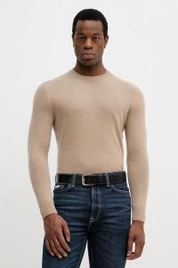 Свитер из смесовой шерсти Sisley, бежевый