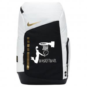 Nike Тканевый рюкзак унисекс черно-белый, Dunk in Basketball
