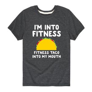 Футболка с рисунком I'm 'Into Fitness Taco для мальчиков 8–20 лет Licensed Character