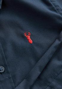 Рубашка OXFORD Next, пестрый темно-синий