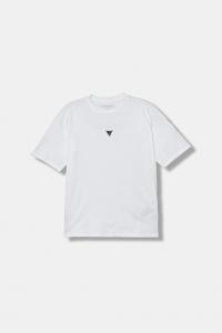 Детская хлопковая футболка Guess, белый