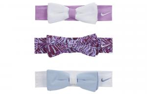 Nike Хлопковая повязка на голову baby pink, purple, blue