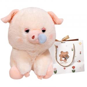 Плюшевая кукла Pull-String Snotty Piggy высотой 23см/35см/45см OU DI PIG