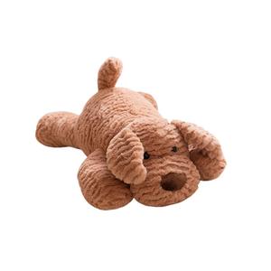 Плюшевый щенок в милой позе плюшевая кукла высота 30см/50см Fat Fat Dragon