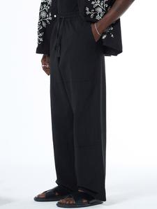 Брюки свободного кроя VAMOS CLO San Francisco, черный