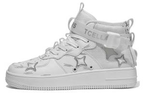 Кроссовки TCELLARS Skateboarding Shoes Unisex Mid-top, белый