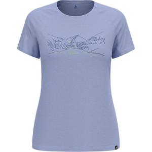 Футболка Ascent PW 130 бег. велосипед. поход. Odlo, голубой