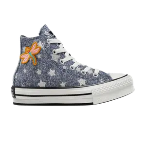 Кроссовки Converse Coraline x Chuck Taylor All Star EVA Lift Platform High PS Dragonfly, синий