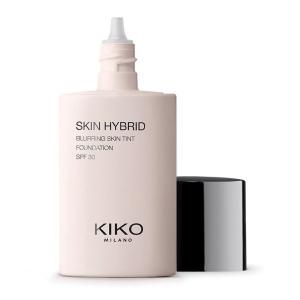 KIKO Milano, Skin Hybrid Blurring Skin Tint Foundation, восстанавливающий флюид для лица с SPF30, 03 Honey, 30 мл