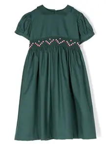 Платье с вышивкой Mariella Ferrari, зеленый